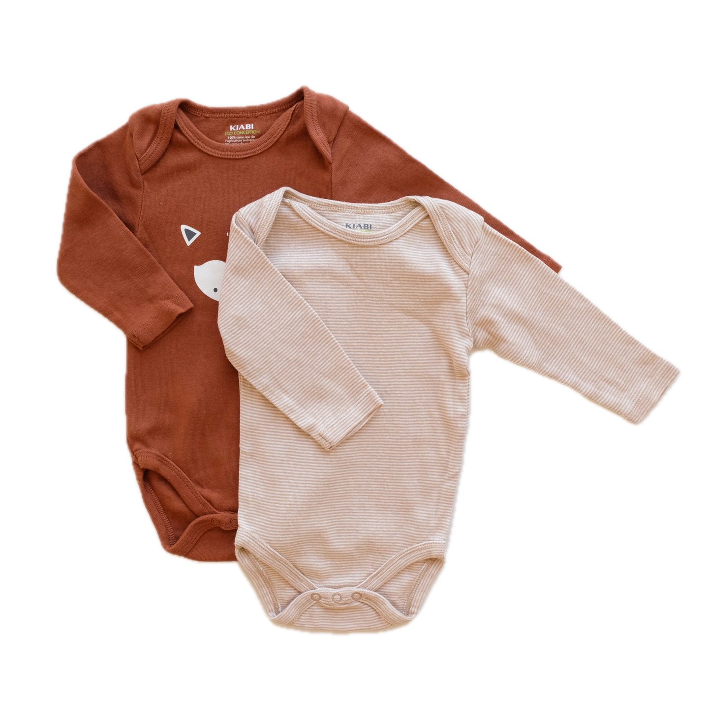 Lot de 2 bodies Kiabi - 3 mois