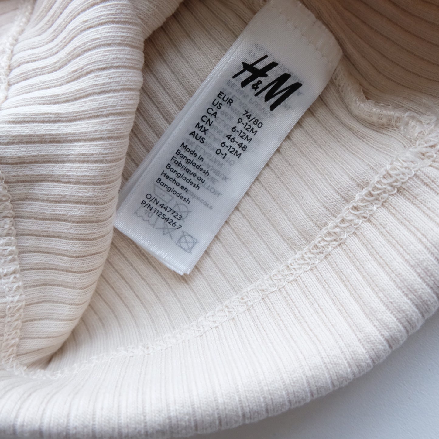 Lot de bonnets H&M - 9/12 mois (46/48 cm)