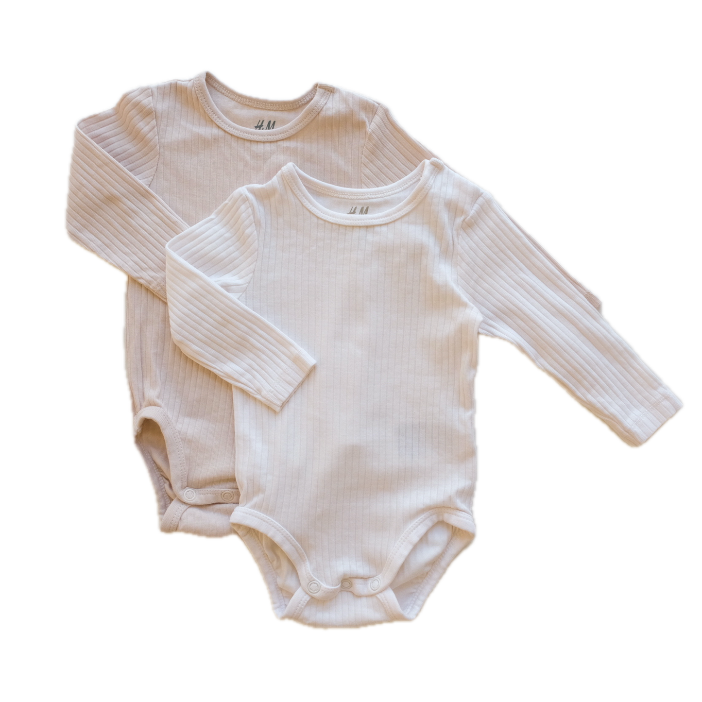 Lot de 2 bodies H&M - 3 mois (62 cm)