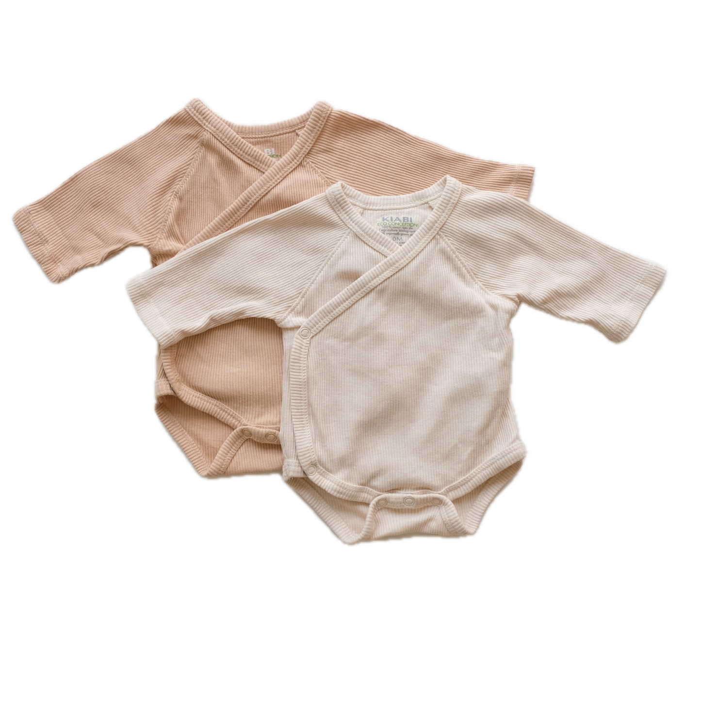 Lot de 2 bodies Kiabi - 0 mois / Naissance