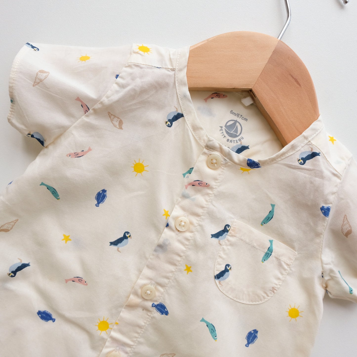Barboteuse Petit Bateau - 6 mois (67 cm)