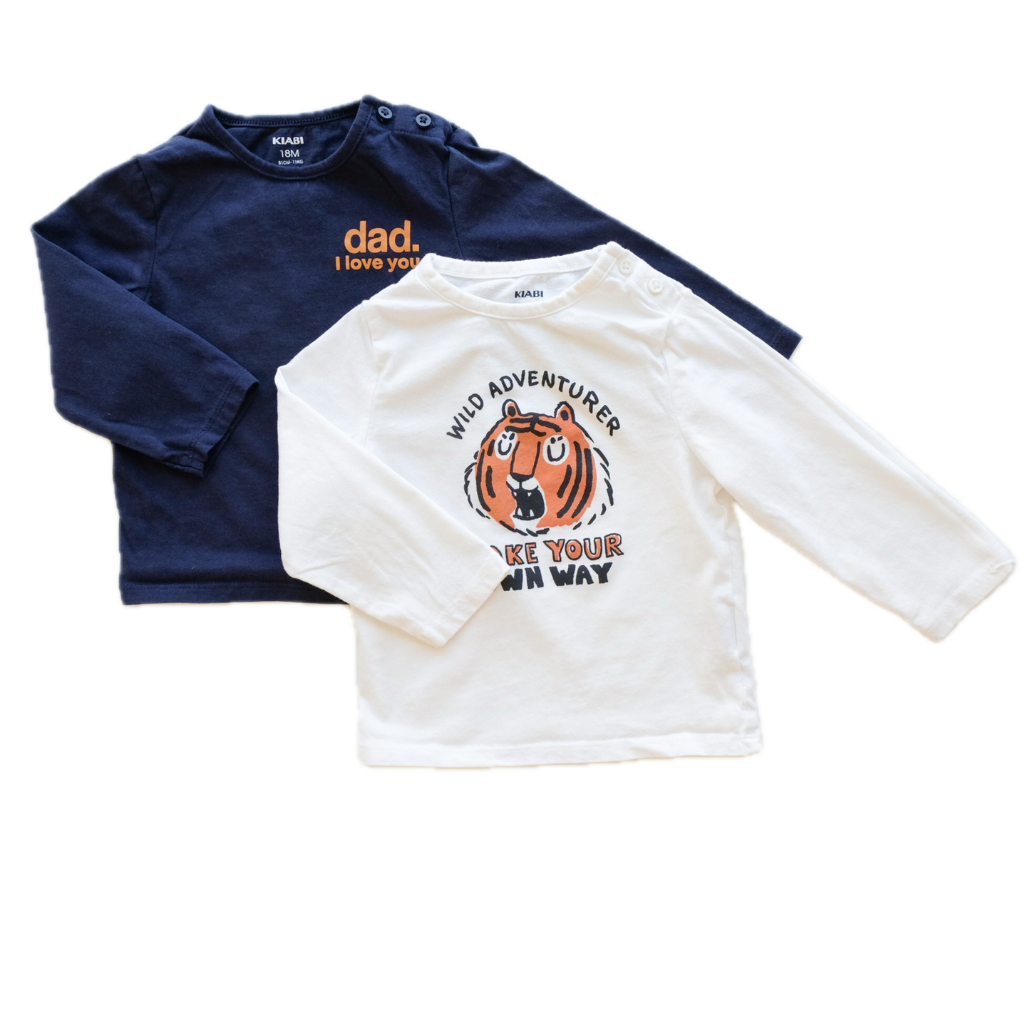 Lot de 2 t-shirt Kiabi - 18 mois