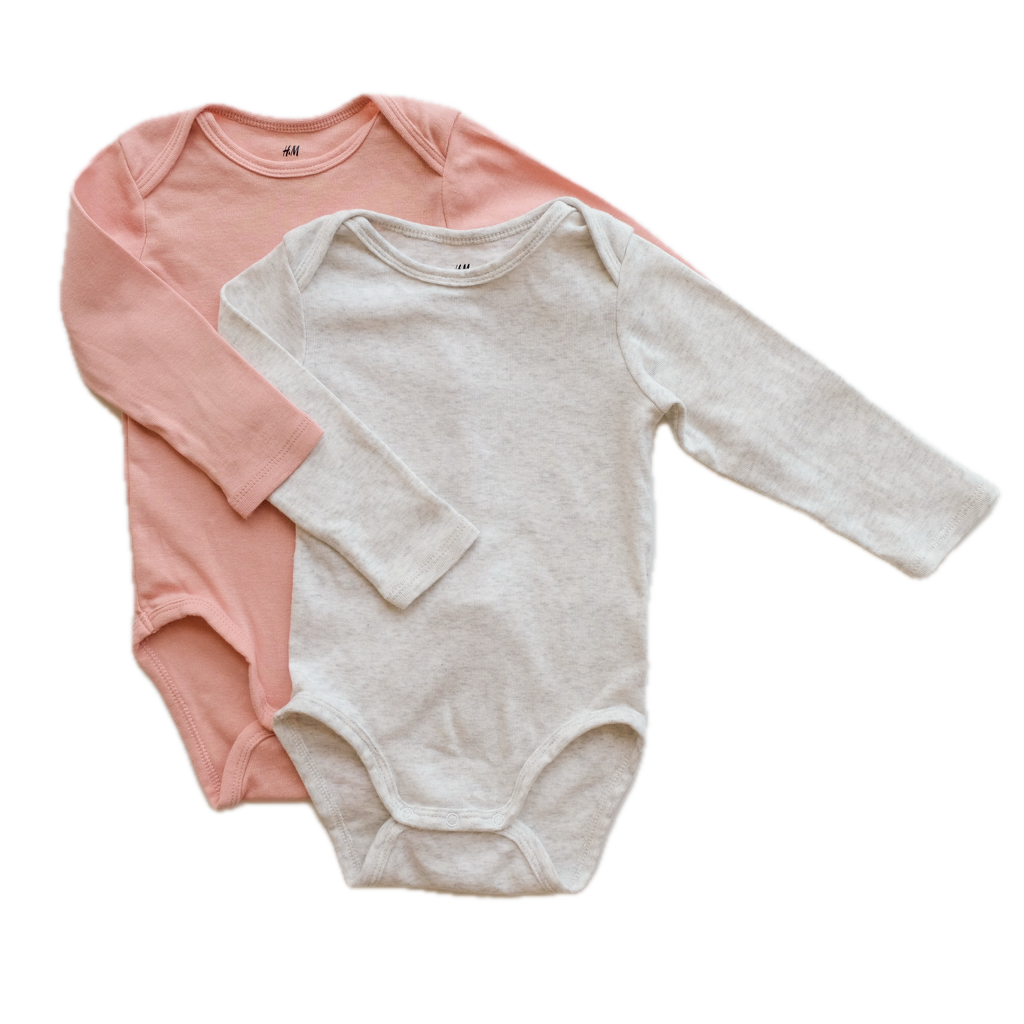 Lot de 2 bodies H&M - 9 mois (74 cm)