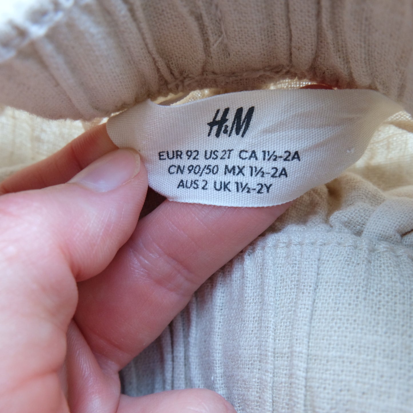 Short H&M - 2 ans (92 cm)