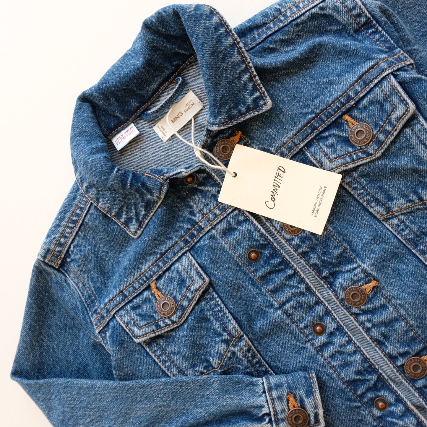 Veste en jean Mango - 4 ans (104 cm)