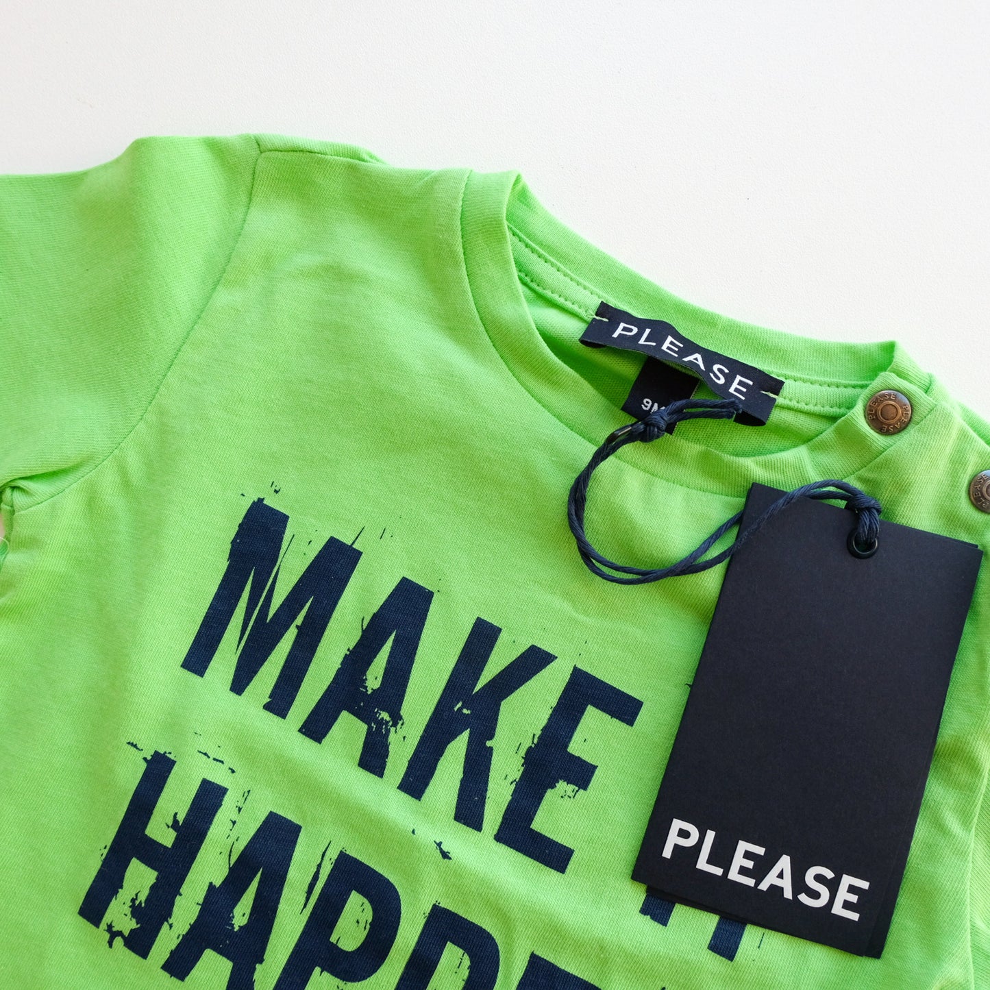 T-shirt PLEASE - 9 mois