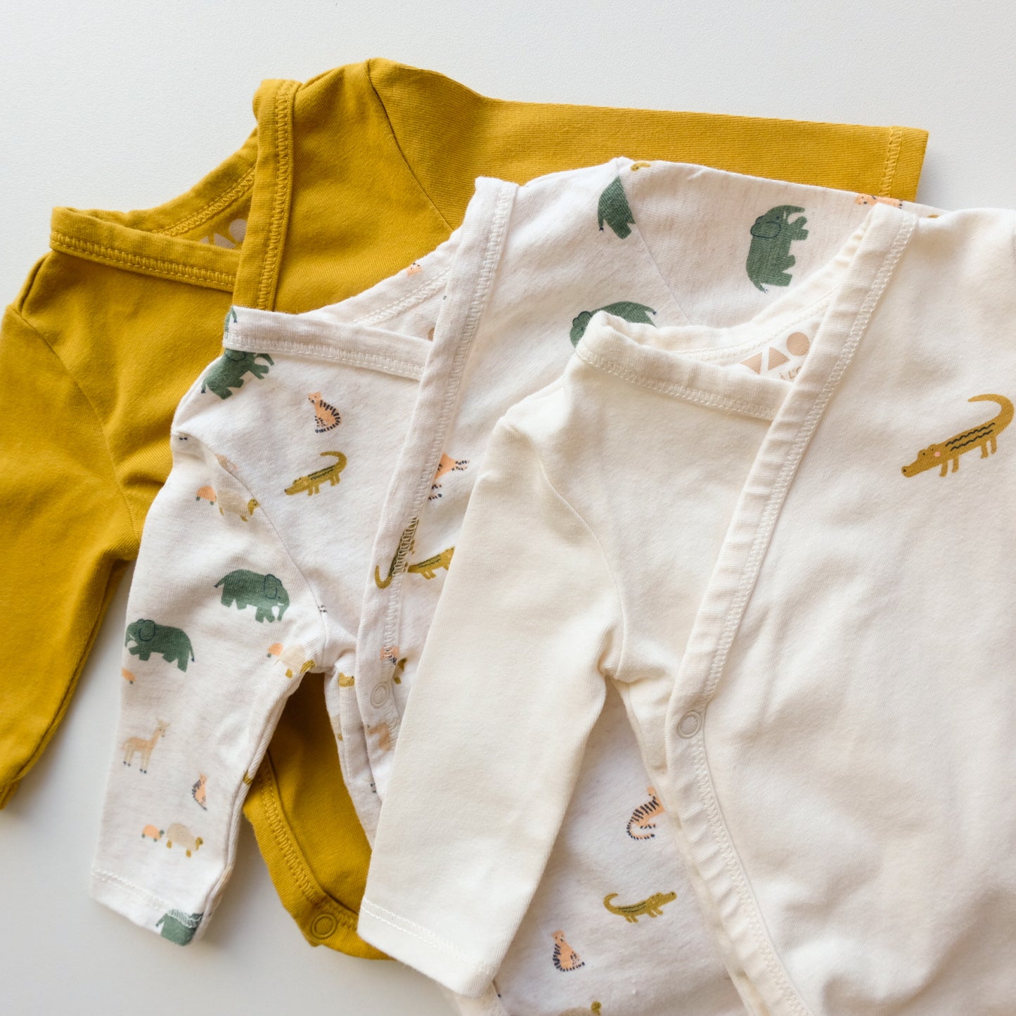 Lot de 3 bodies TAO - 0 mois / Naissance (50 cm)