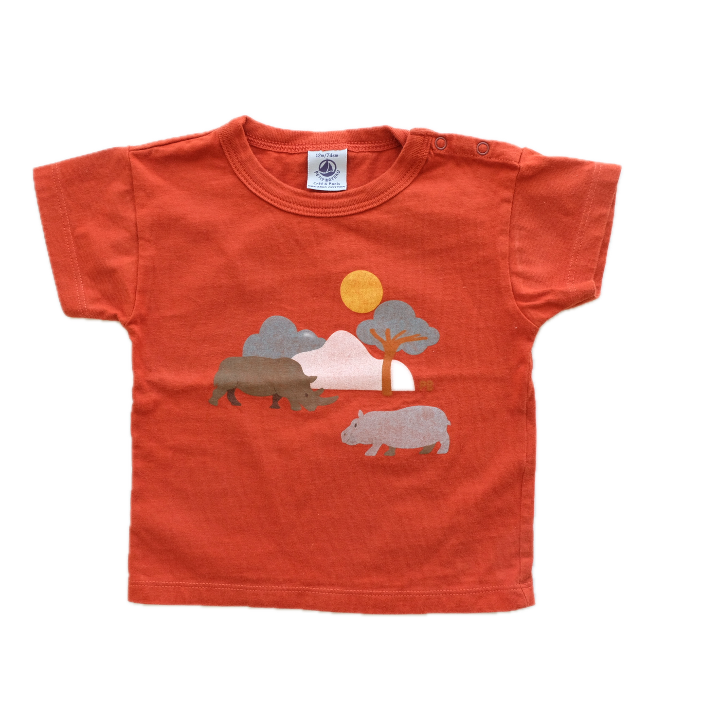 T-shirt Petit Bateau - 12 mois (74 cm)