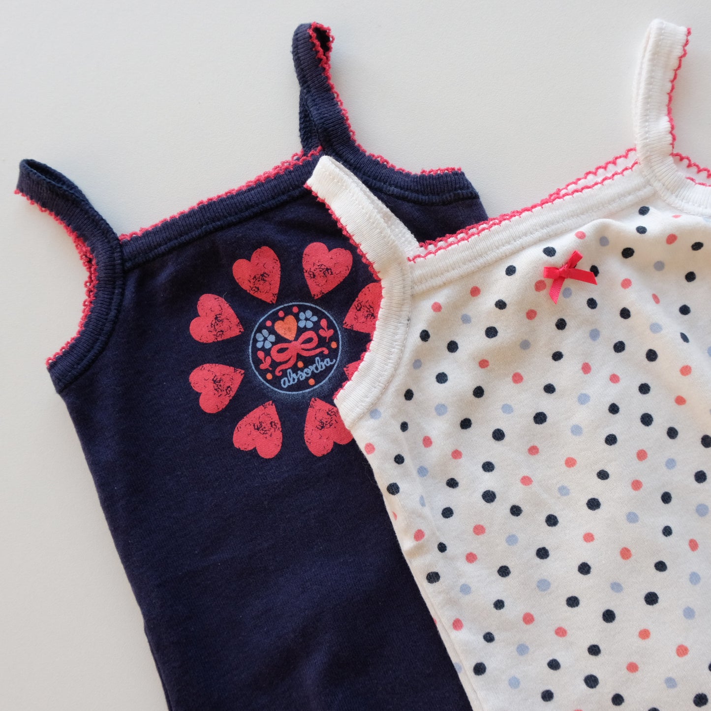 Lot de 2 bodies Absorba - 3 mois (59 cm)