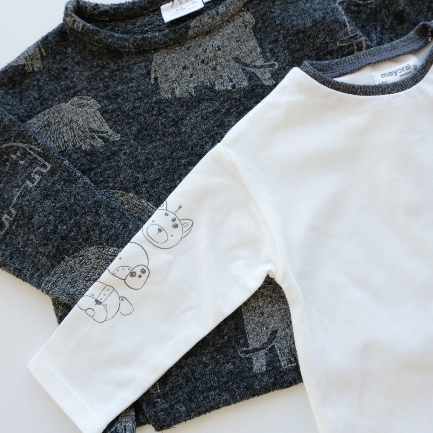 Lot de 2 t-shirt Zara / Mayoral - 6 mois (68 cm)