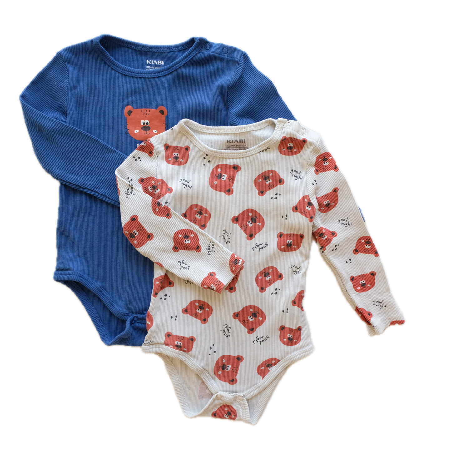 Lot de 2 bodies Kiabi - 24 mois
