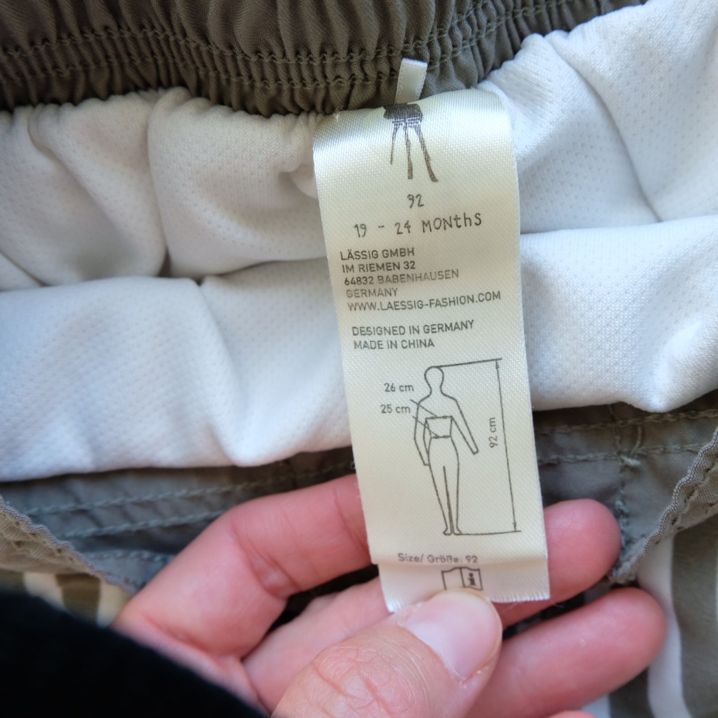 Short de bain LASSIG - 19/24 mois (92 cm)