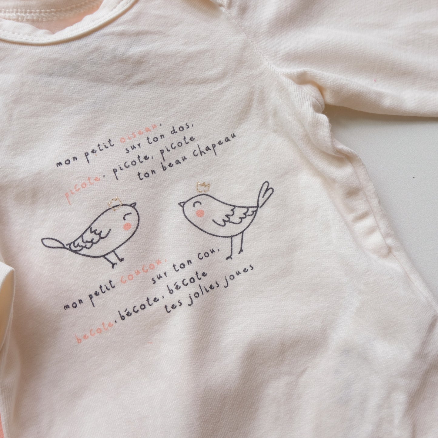 Lot de 2 bodies TAO - 0 mois / Naissance (50 cm)
