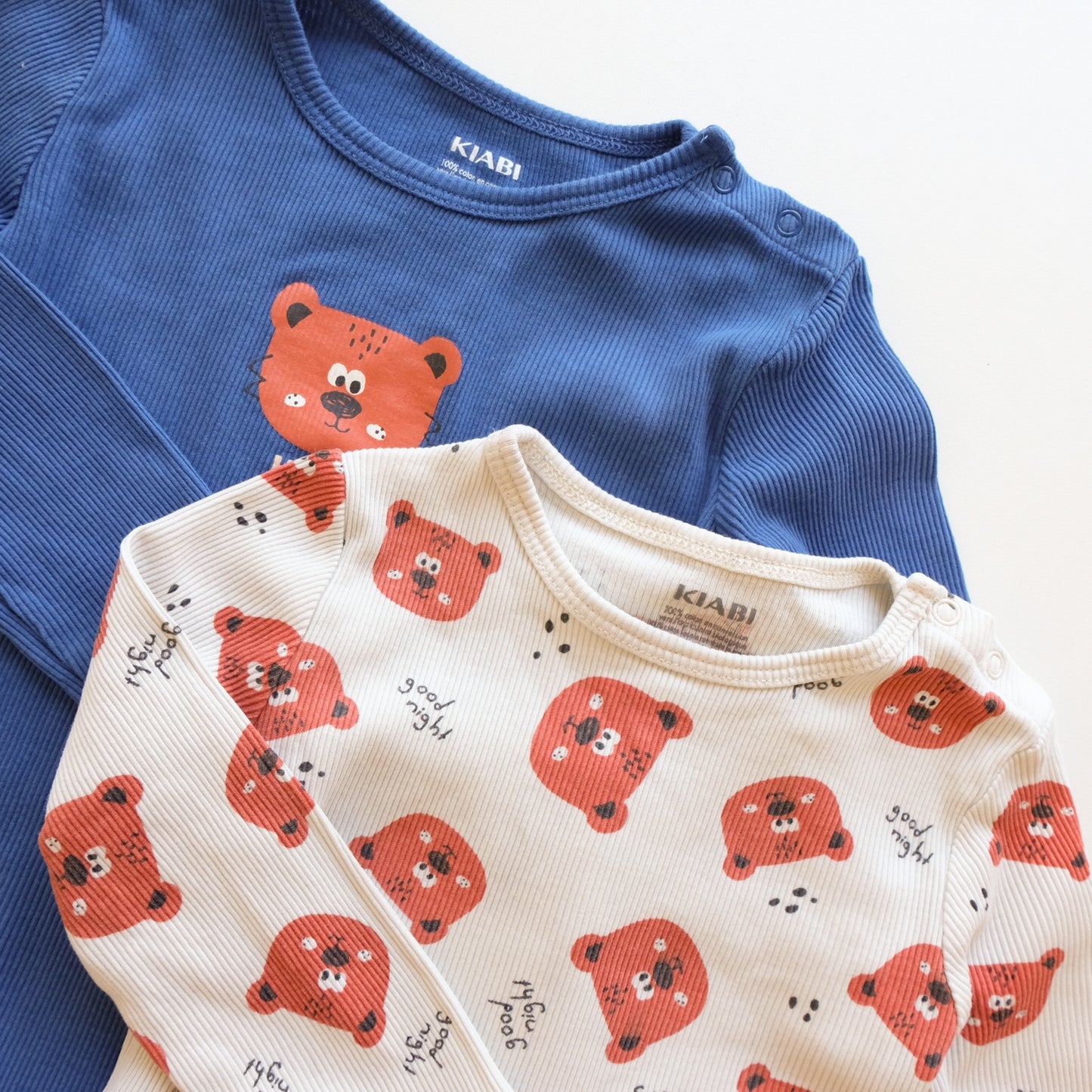 Lot de 2 bodies Kiabi - 24 mois