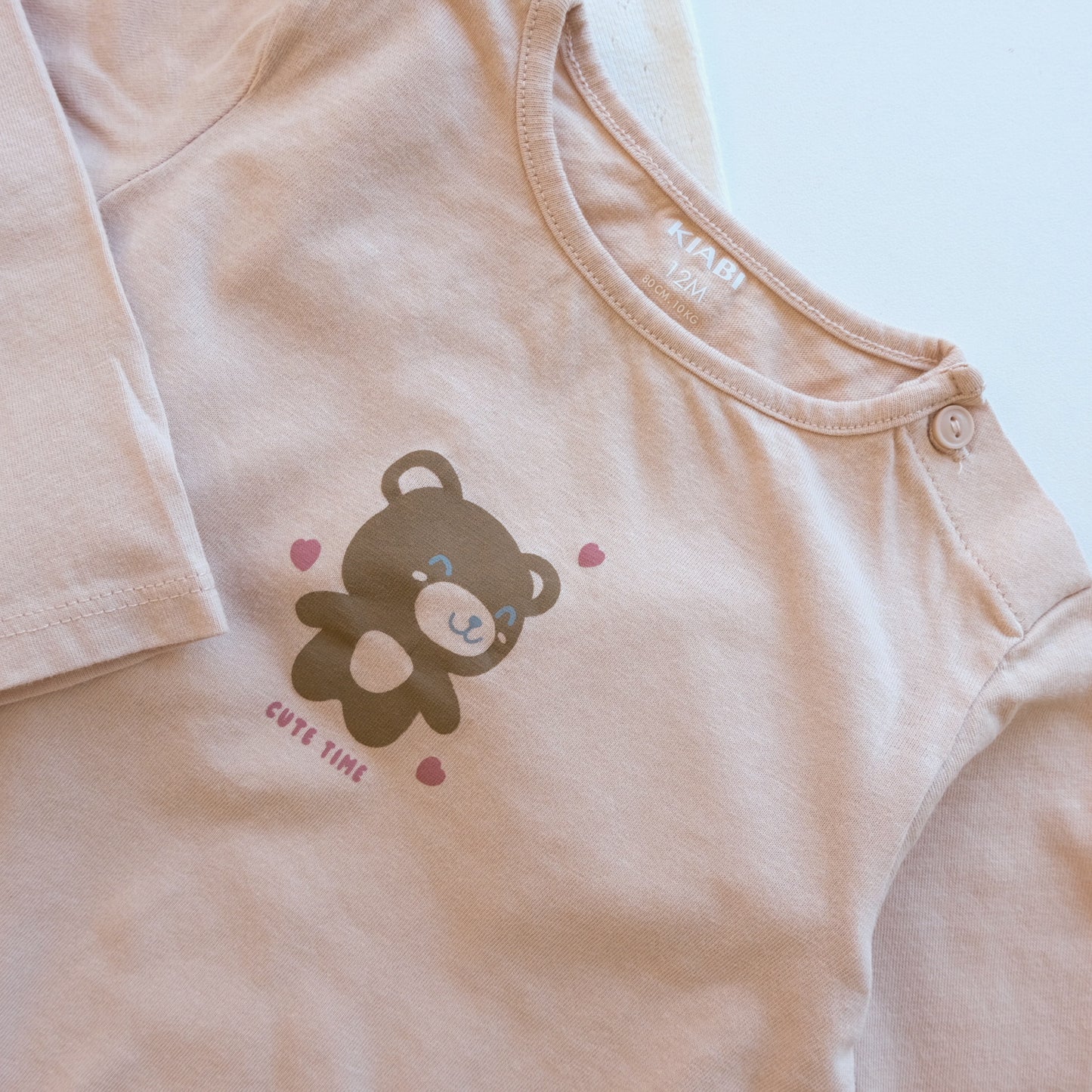 Lot body + T-shirt Kiabi - 12 mois