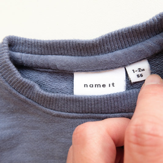 Sweat Name it- 1/2 mois (56 cm)