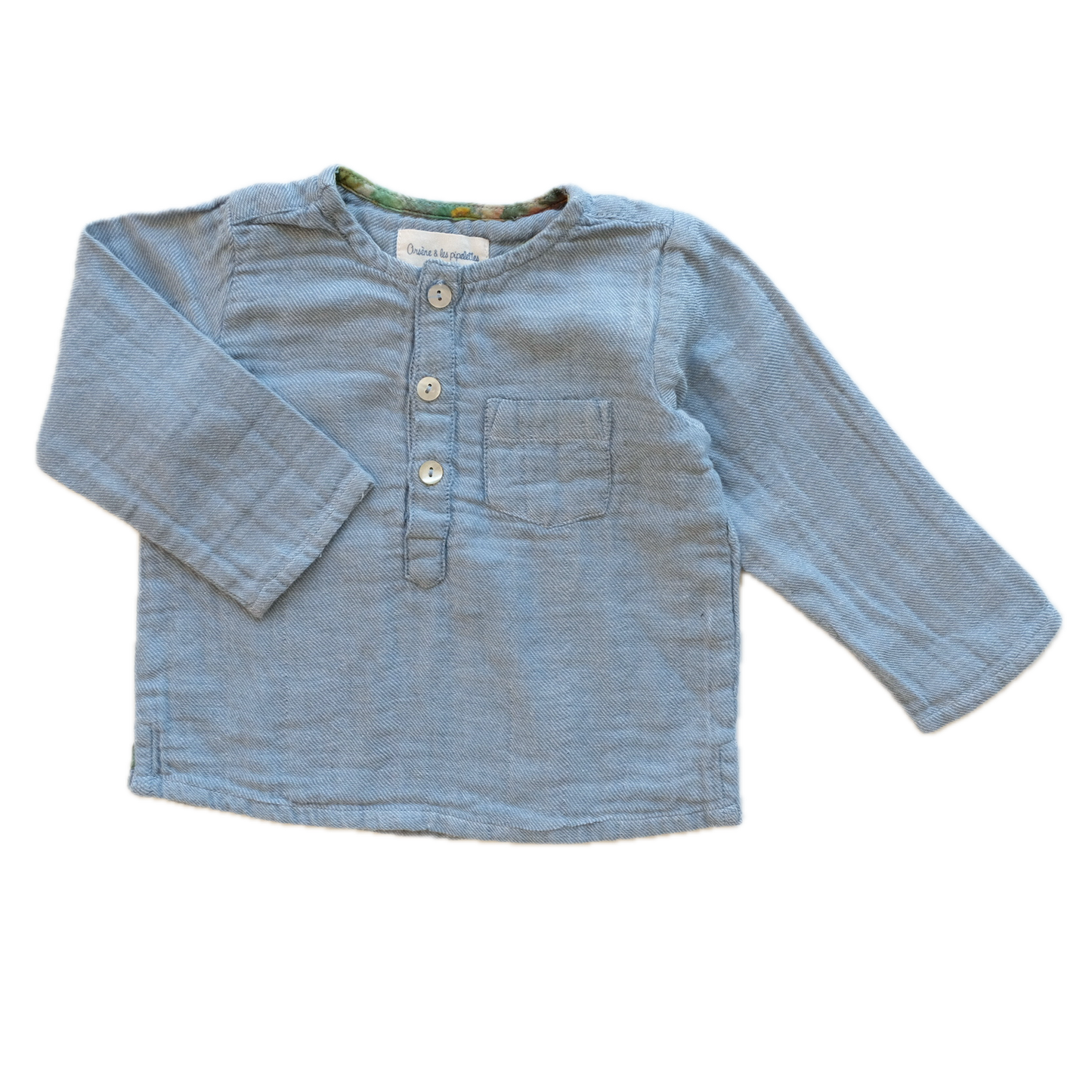 Chemise Arsene et les pipelettes - 12 mois