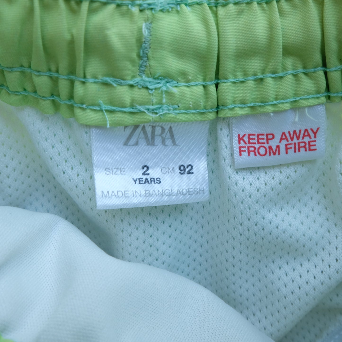 Short de bain Zara - 2 ans (92 cm)