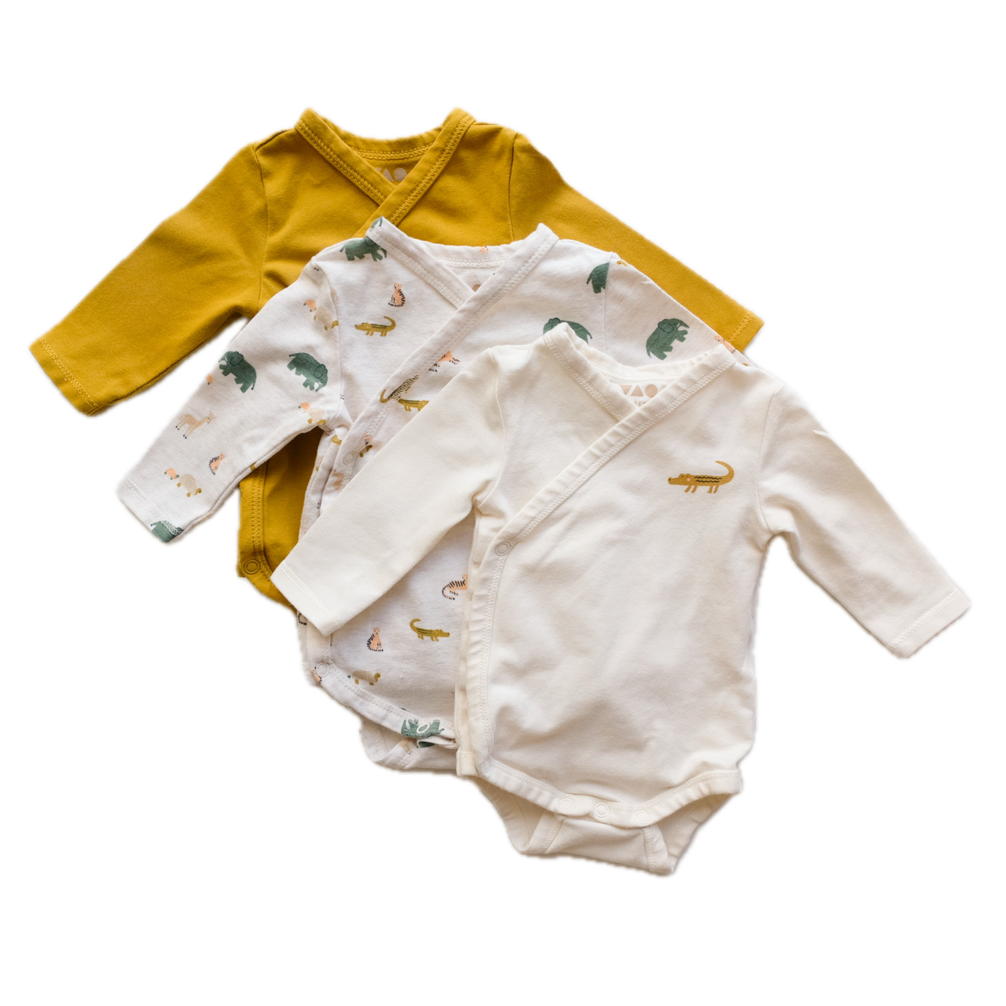 Lot de 3 bodies TAO - 0 mois / Naissance (50 cm)