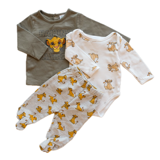 Pyjama + body Disney - 6 mois