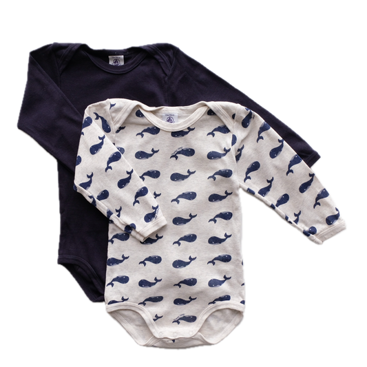 Lot de 2 bodies Petit Bateau - 24 mois (86 cm)