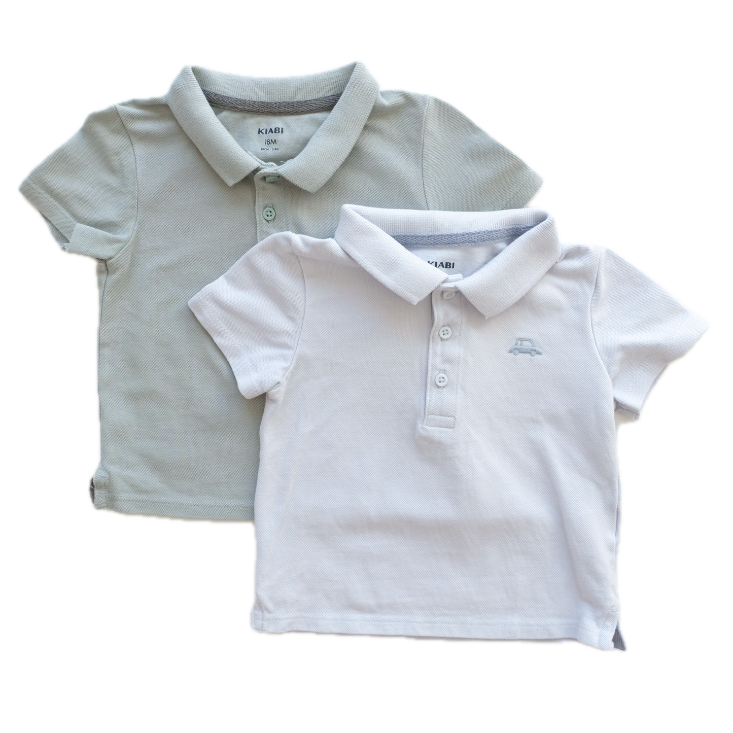 Lot de 2 polos Kiabi - 18 mois