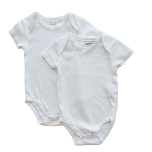 Lot de 2 bodies Kiabi - 12 mois