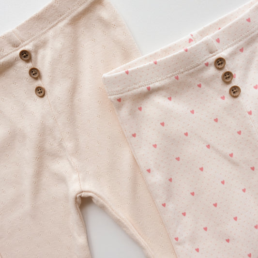 Lot de 2 legging Bout'chou - 6 mois