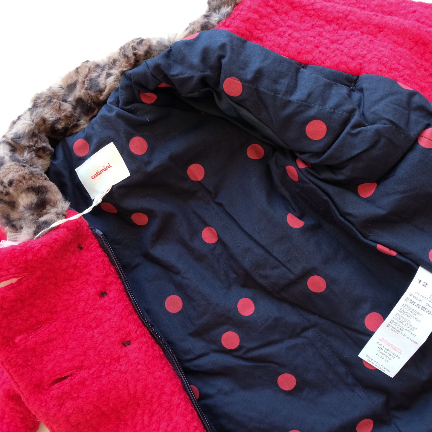 Manteau Catimini - 12 mois (74 cm)