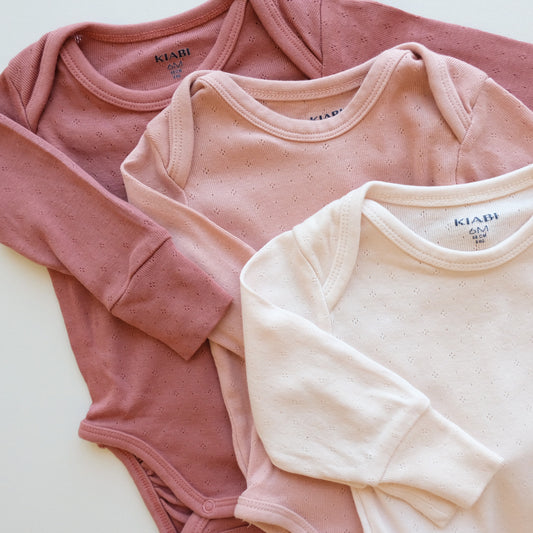 Lot de 3 bodies Kiabi - 6 mois