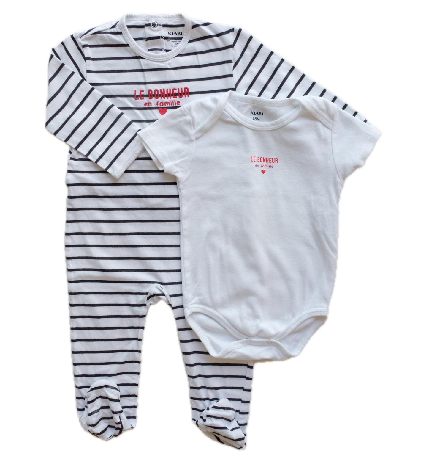 Pyjama + body Kiabi - 18 mois