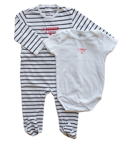 Pyjama + body Kiabi - 18 mois