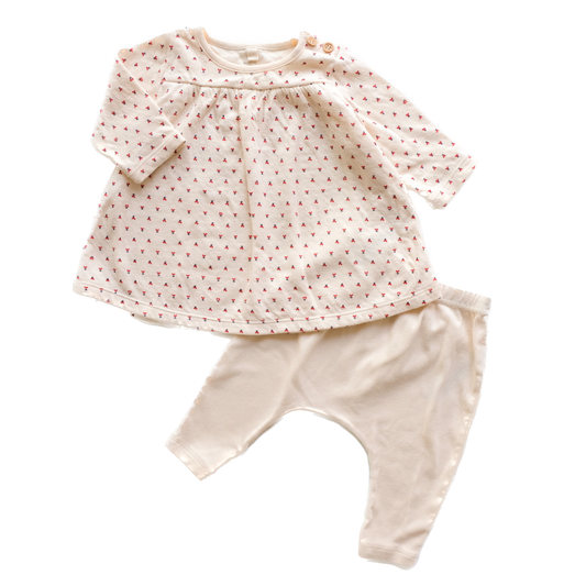 Ensemble Petit Bateau - 6 mois (67 cm)