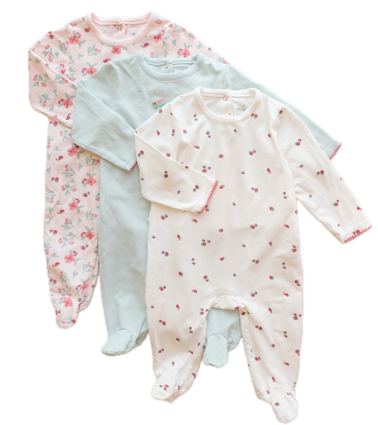 Lot de 3 pyjamas Orchestra - 9 mois (71 cm)