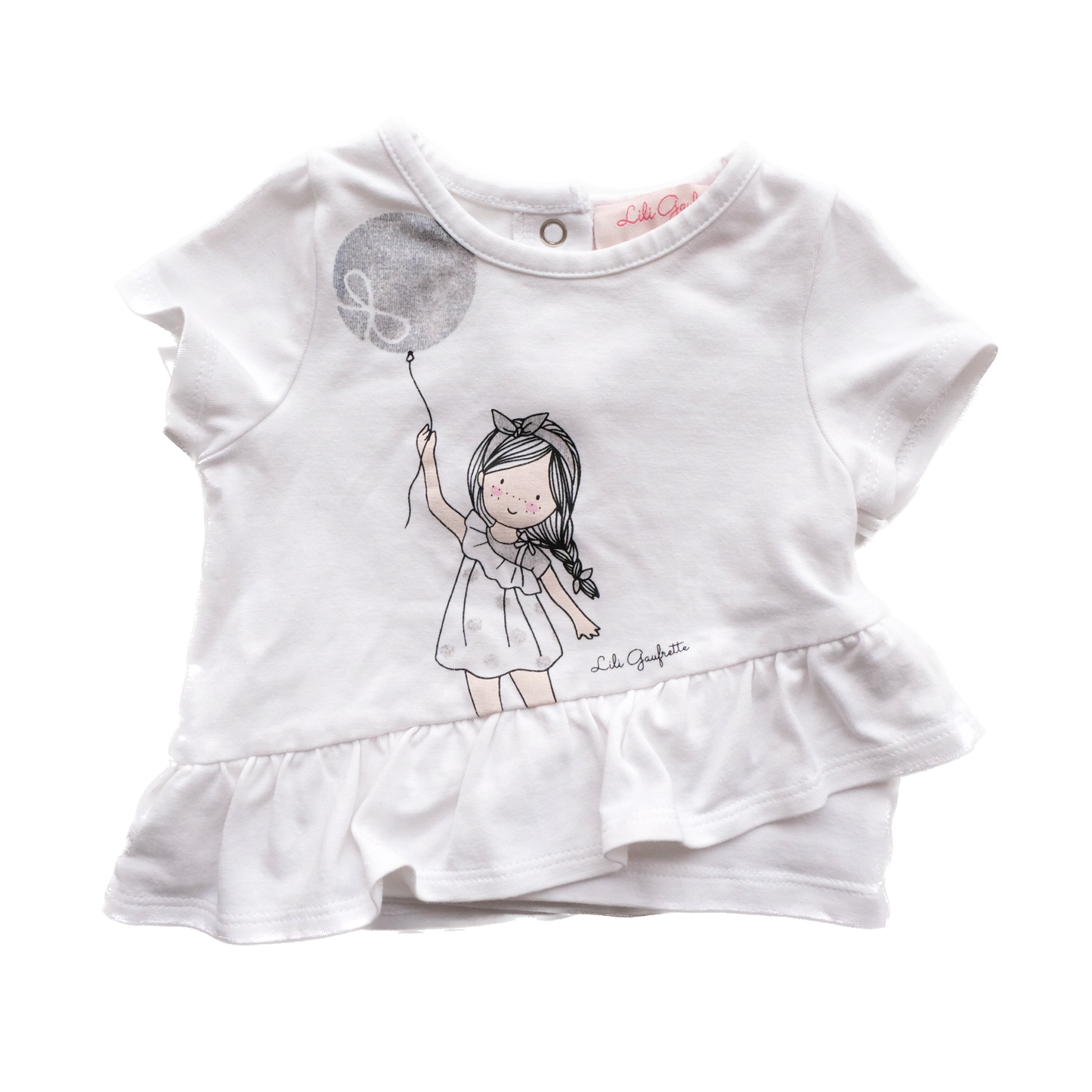 T-shirt Lili Gaufrette - 3 mois