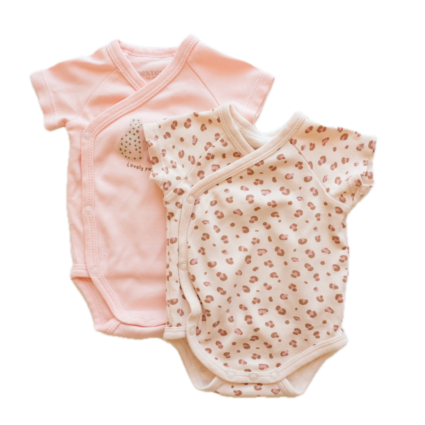 Lot de 2 bodies In Extenso - 1 mois