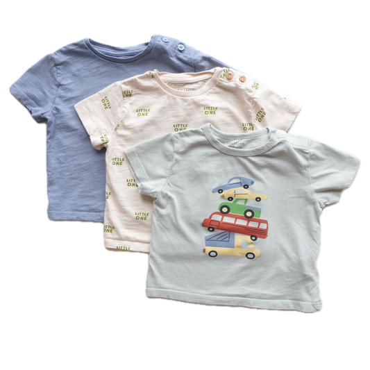 Lot de 3 t-shirt Bout'chou - 12 mois
