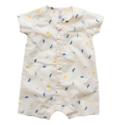 Barboteuse Petit Bateau - 6 mois (67 cm)
