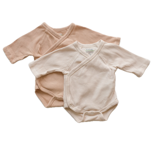 Lot de 2 bodies Kiabi - 0 mois / Naissance
