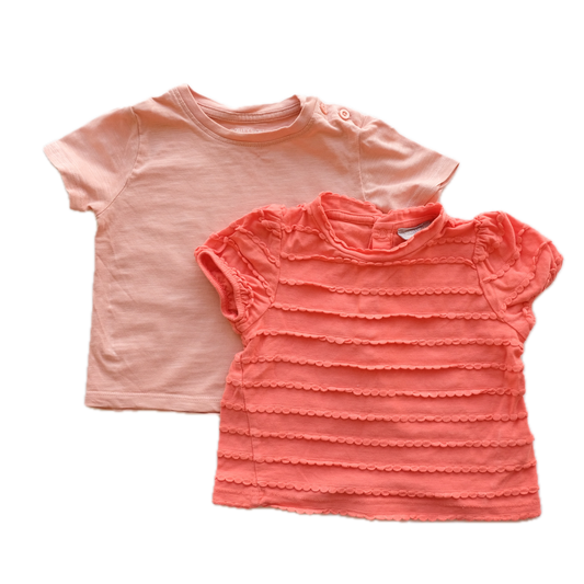 Lot de 2 t-shirt Bout'chou - 12 mois