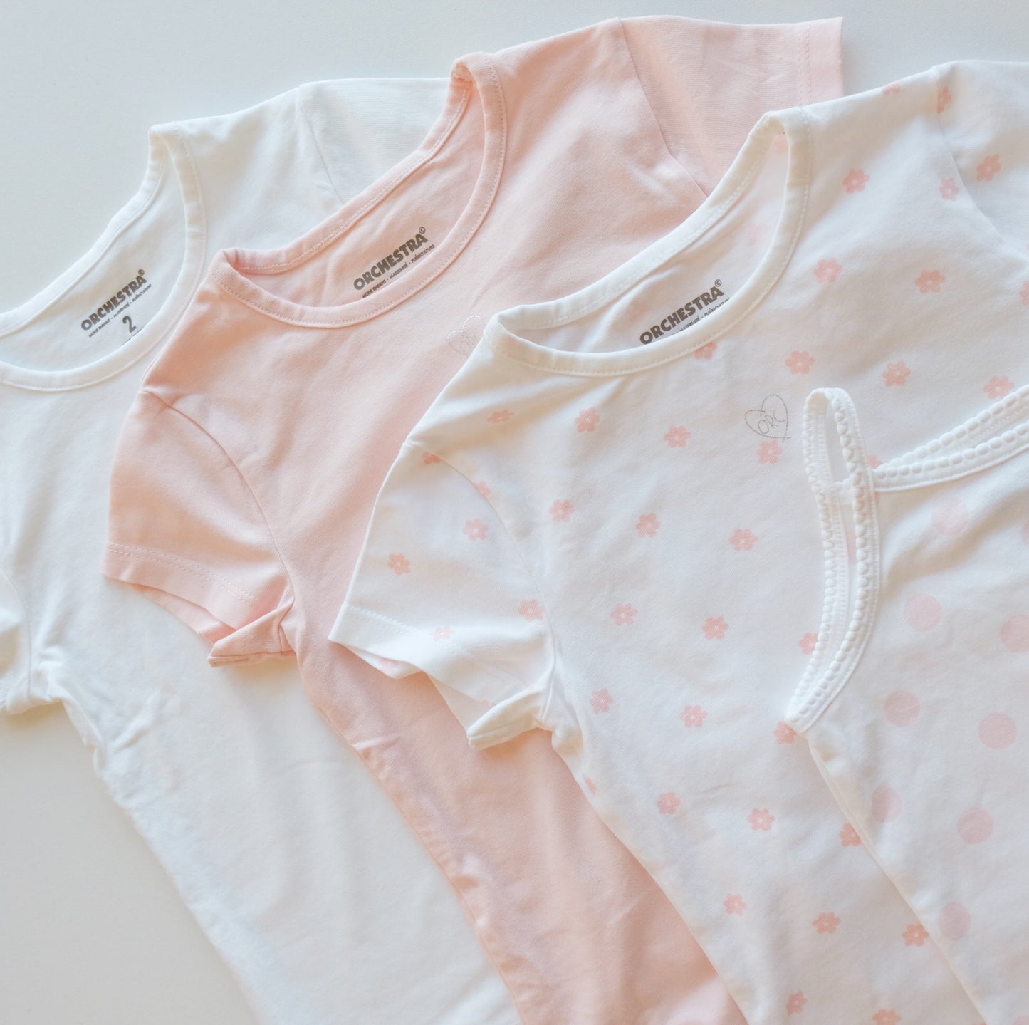 Lot de 4 Maillots de corps Orchestra - 2 ans (92 cm)