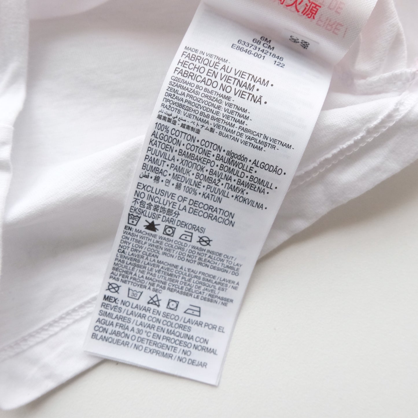 Lot de 2 t-shirt Levi's - 6 mois (68 cm)