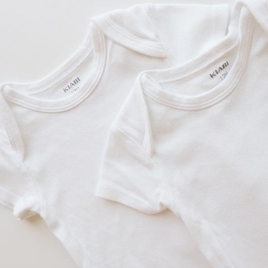 Lot de 2 bodies Kiabi - 12 mois