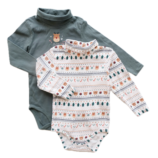 Lot de 2 bodies Kiabi - 24 mois