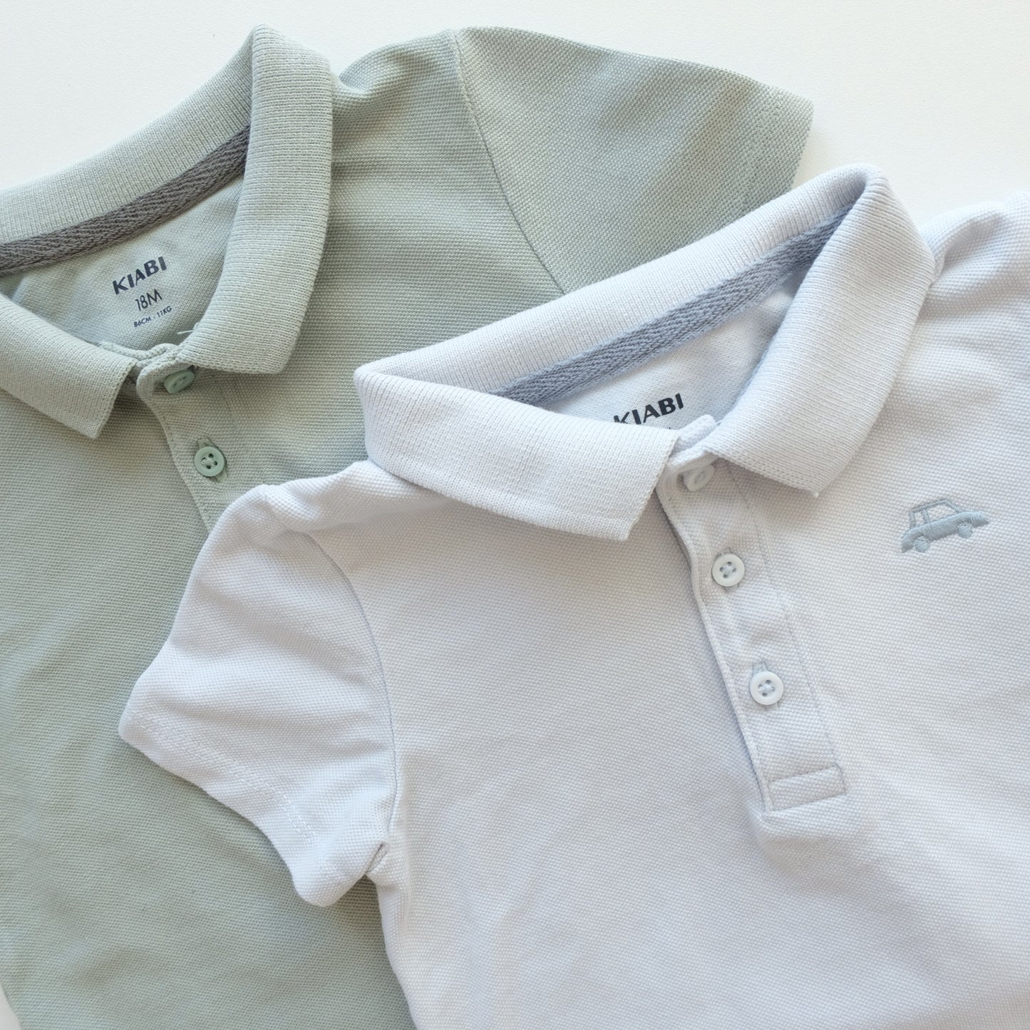Lot de 2 polos Kiabi - 18 mois