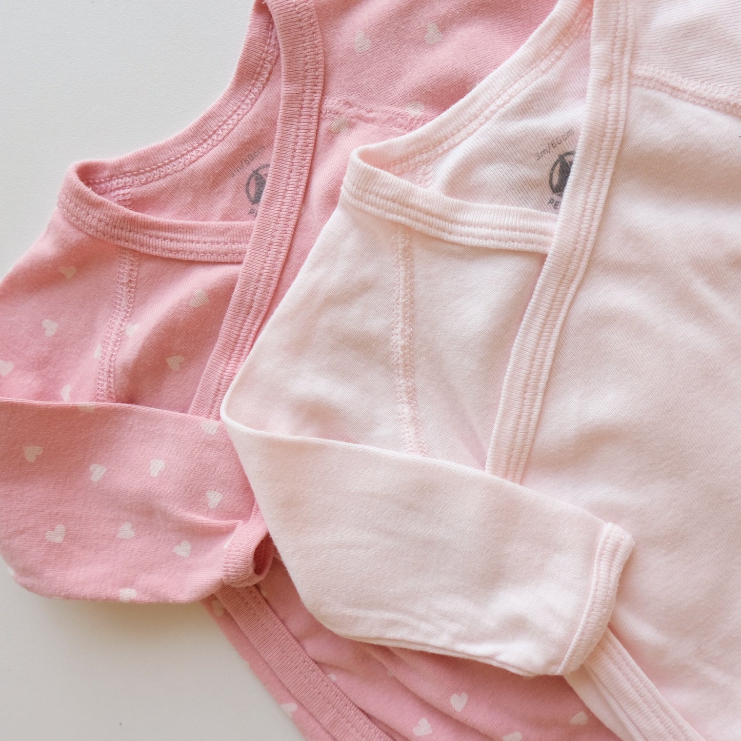 Lot de 2 bodies Petit Bateau - 3 mois (60 cm)