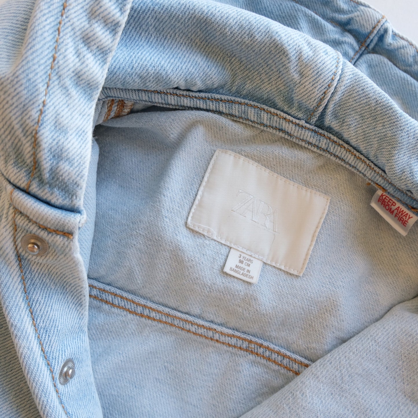 Veste en jean Zara - 3 ans (98 cm)