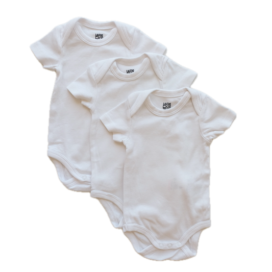 Lot de 3 bodies La Redoute - 1 mois