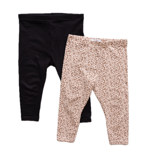 Lot de 2 legging La Halle - 24 mois (86 cm)
