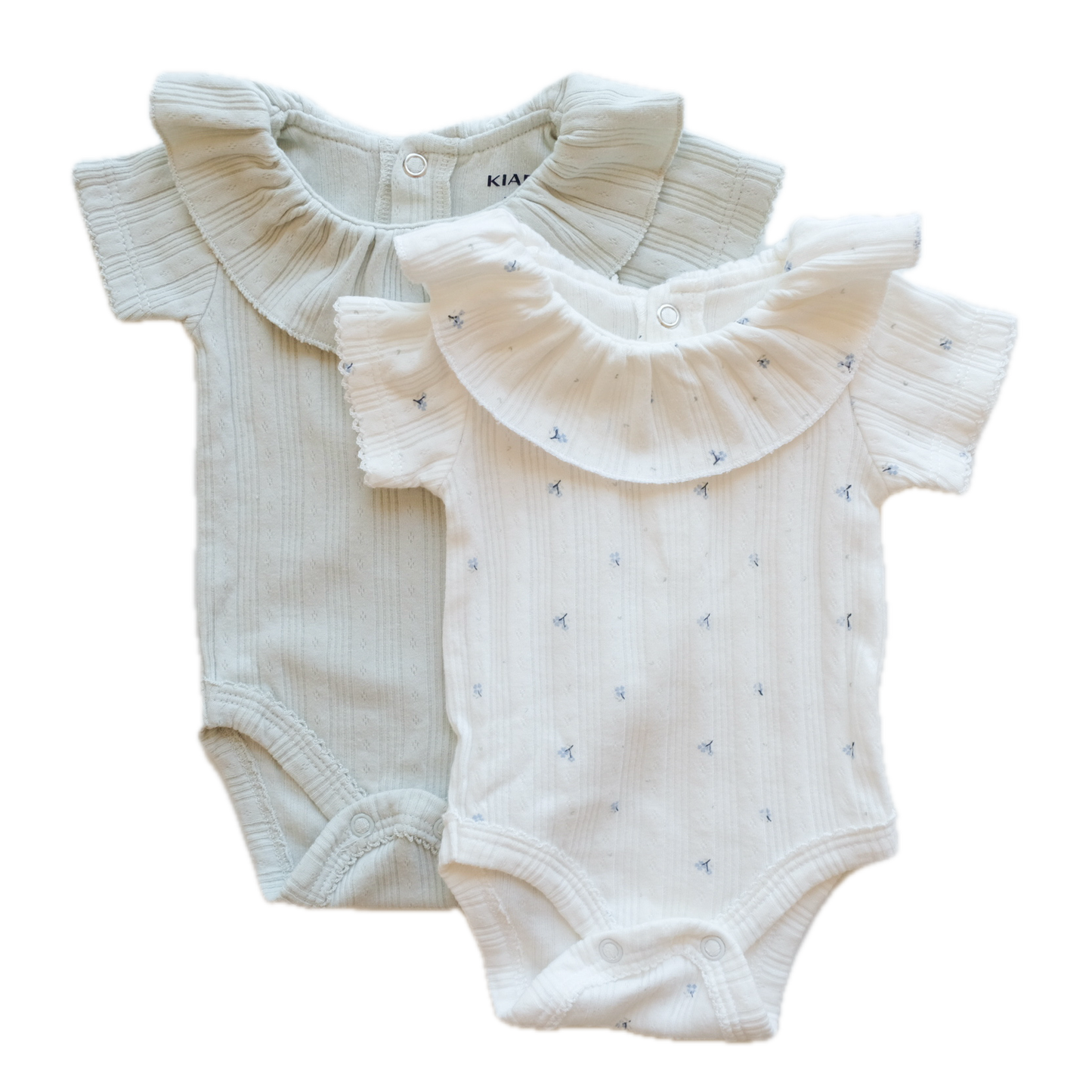 Lot de 2 bodies Kiabi - 1 mois